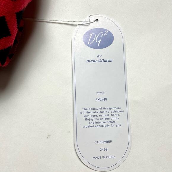 Beautiful Authentic Diane Gilman Stylish DG2 Scarf. Large - Picture 9 of 12